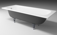 Стальная ванна Iberica Blanca Aranda 170x70 IB-AR-170-70-39-SG без гидромассажа