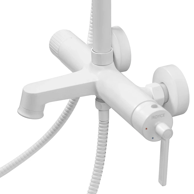 Душевая система Royce Pro RCS-120504WH цвет Белый матовый