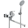 Смеситель для ванны WasserKRAFT Rossel 2802L универсальный Хром латунь на стену