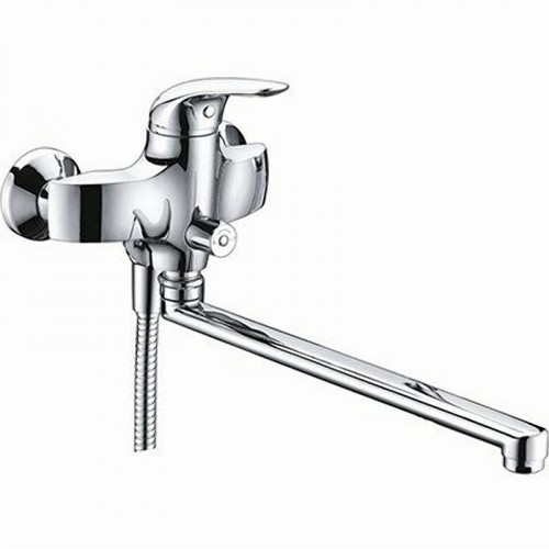 Смеситель для ванны WasserKRAFT Rossel 2802L универсальный Хром латунь на стену