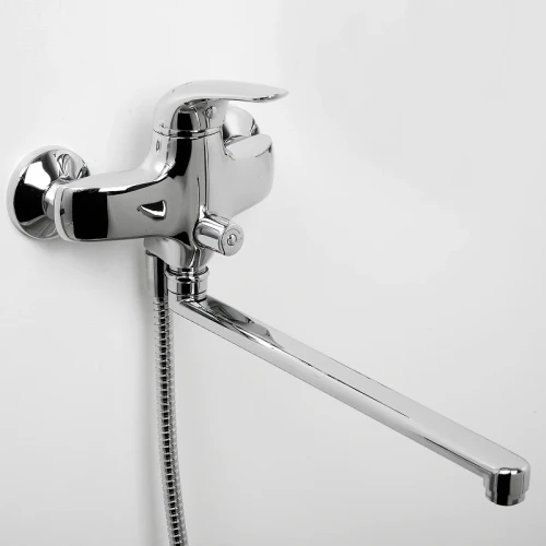 Смеситель для ванны WasserKRAFT Rossel 2802L универсальный Хром латунь на стену