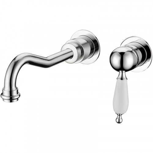 Смеситель для раковины Boheme Tradizionale Chromo 267 Хром латунь встраиваемый