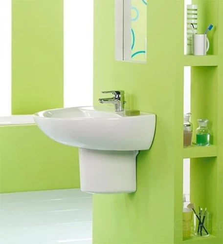 Раковина подвесная Jacob Delafon Patio 60 E4159-00 цвет Белый