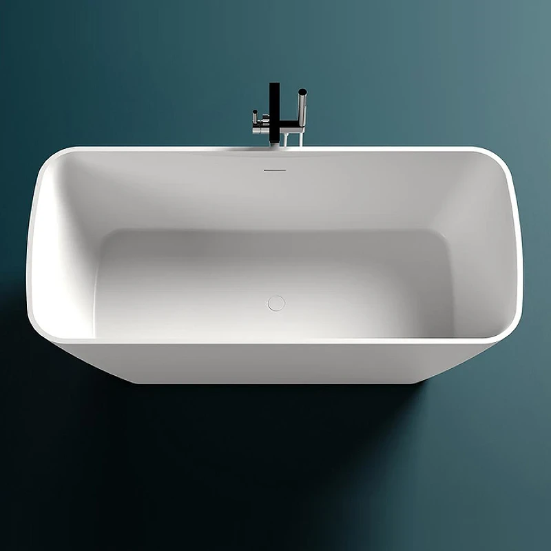 Ванна из искусственного камня Salini Agatha 180х80 100221M Белая матовая