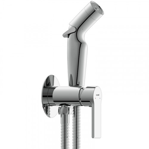 Гигиенический душ со смесителем Cersanit Brasko 64102 Хром латунь на стену