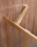 Душевой уголок Cezares Molveno 120x120 MOLVENO-A-22-90+30-C-BORO-IV профиль Брашированное золото стекло прозрачное