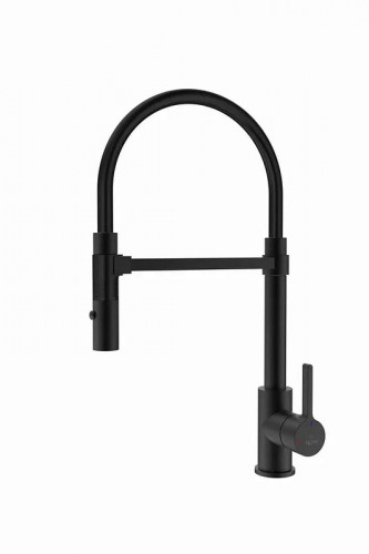 Смеситель для кухни Rose R133H цвет Черный
