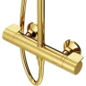 Душевая система AM.PM X-Joy F0785A499 с термостатом Золото латунь на стену