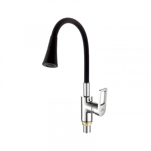 Смеситель для кухни Fashun A4253+B14 цвет Хром Черный