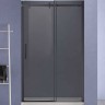 Душевая дверь Vincea Como-N 140 VDS-4CN140CGB профиль Черный стекло тонированное