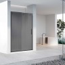 Душевая дверь Vincea Como-N 140 VDS-4CN140CGB профиль Черный стекло тонированное