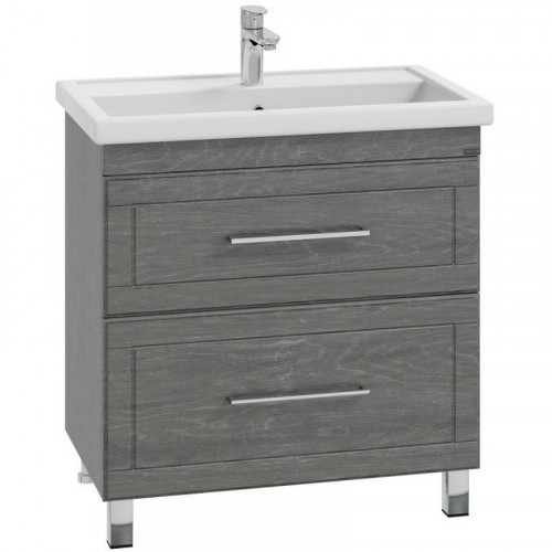 Тумба под раковину СанТа Венера 80 221018 Дуб шале графит