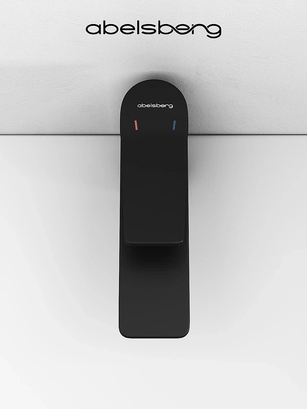 Смеситель для раковины Abelsberg Intensa EGF23520MB цвет Вулканический черный