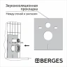 Унитаз с инсталляцией Aquatek Либра New AQ1148N-00 + Berges Atom 410 040332 с сиденьем Микролифт и Черной матовой клавишей смыва