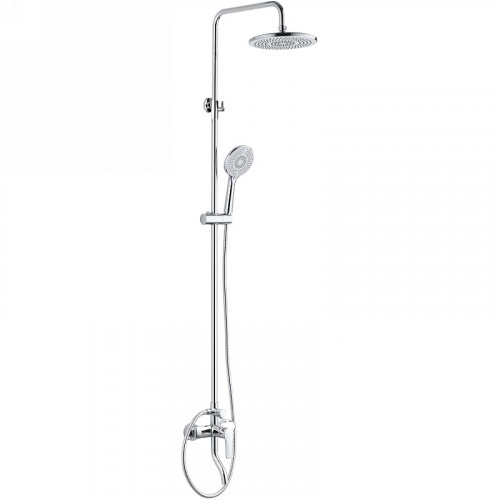 Душевая система Bond Circle B04-9100 Хром латунь на стену