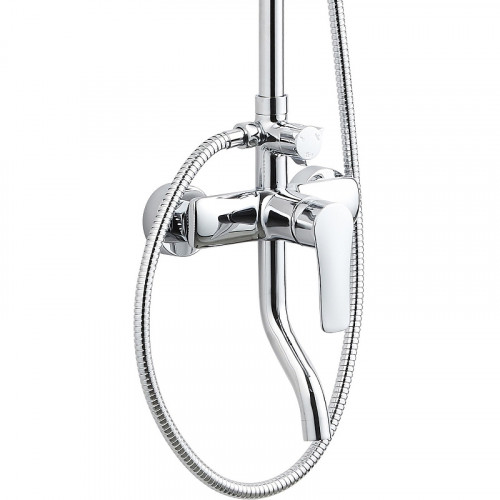 Душевая система Bond Circle B04-9100 Хром латунь на стену