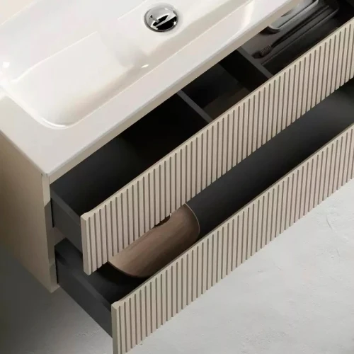 Тумба под раковину Sancos Snob T 100 SNT100CE подвесная Beige Soft МДФ / ЛДСП