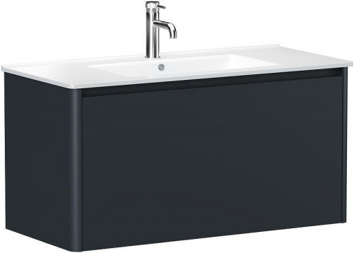 Тумба под раковину Allen Brau Gravity 99 1.370014.AM подвесная цвет Антрацит матовый