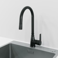 Смеситель для кухни Laparet Alamera N2040929LPT Черный латунь