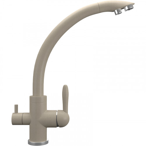 Смеситель для кухни Ulgran Quartz UQ-017-03 Десерт латунь