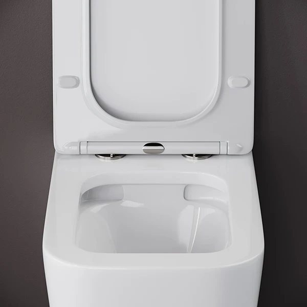 Унитаз Ceramicanova Cubic CN1806 подвесной с сиденьем Микролифт фарфор подвесной