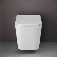 Унитаз Ceramicanova Cubic CN1806 подвесной с сиденьем Микролифт фарфор подвесной