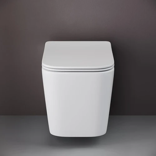 Унитаз Ceramicanova Cubic CN1806 подвесной с сиденьем Микролифт фарфор подвесной