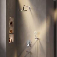 Душевая система AM.PM X-Joy FB85A10020 Хром латунь встраиваемый