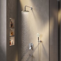 Душевая система AM.PM X-Joy FB85A10020 Хром латунь встраиваемый