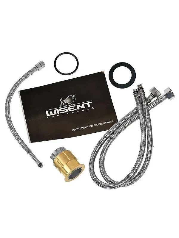Смеситель для кухни Wisent W4371-3-24 цвет Графит
