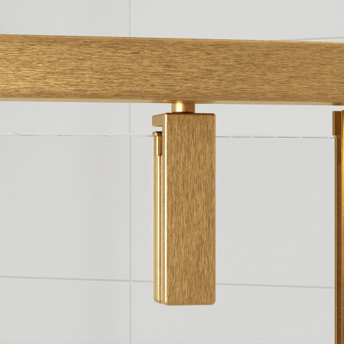 Душевой уголок RGW Hotel 90x90 350608899-16 профиль цвет Золото brush стекло прозрачное