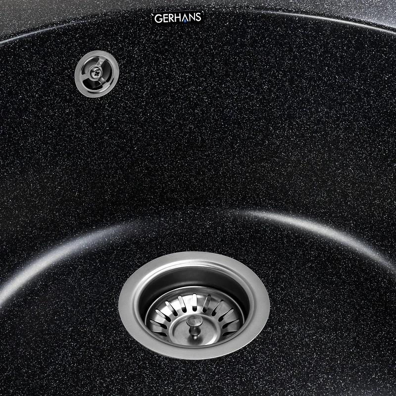 Кухонная мойка Gerhans 50 A04-22/311-11-24 цвет Черный