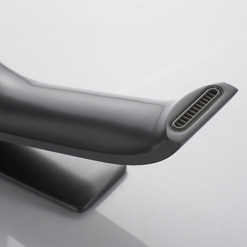 Смеситель для раковины Shevanik S4111T цвет Оружейная сталь