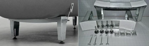 Стальная ванна BLB Universal HG B70H 170x70 без гидромассажа с шумоизоляцией, с ножками APMSTDBL1