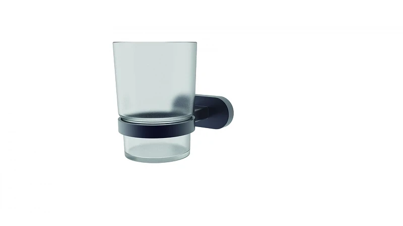 Стакан для зубных щеток Creavit Planet PL18803-S(MA.PL18803-S) цвет Черный матовый