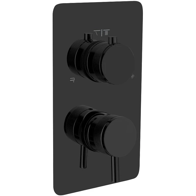 Смеситель для душа Boheme Cell 135-3-SGM Оружейная сталь глянцевая латунь встраиваемый