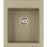 Кухонная мойка Aquaton Линеа 43 1A732932LW250 Серый шелк искусственный камень (литьевой мрамор) встраиваемый