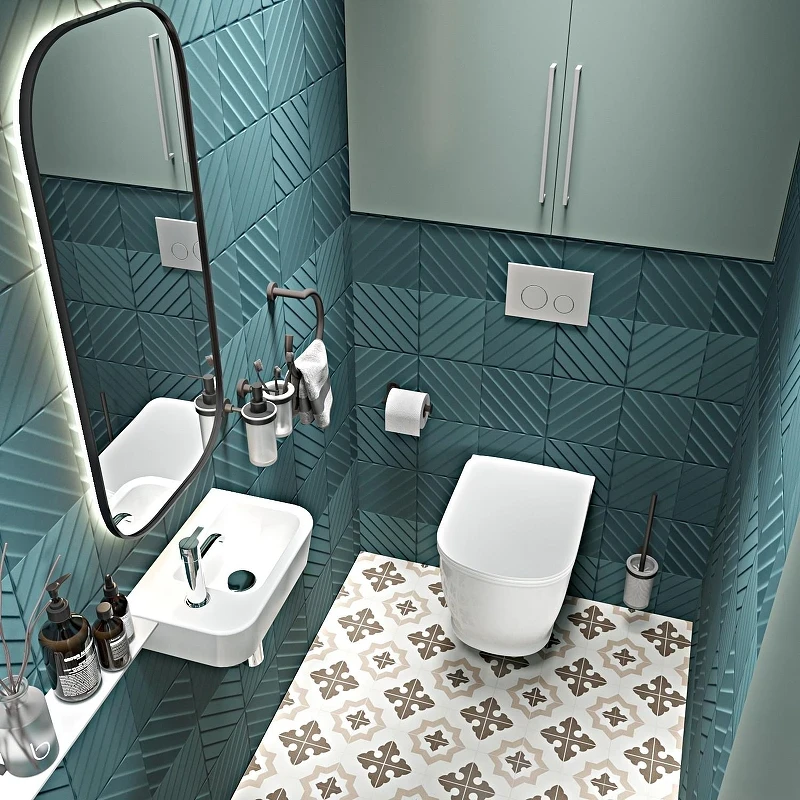 Инсталляция Lavinia Boho RelFix 77020018 для унитаза с клавишей смыва цвет Хром глянцевый