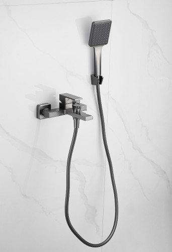 Смеситель для ванны Belz B613-3 B60613-3 Вороненая сталь латунь на стену