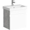 Тумба под раковину Aqwella Smart 50 SRT0105BS подвесная Бетон светлый МДФ / ЛДСП