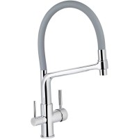 Смеситель для кухни Viko V-5606 Хром Серый латунь
