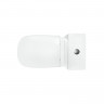 Унитаз компакт Sanita Luxe Quadro WC.CC/Quadro/2-SlimDM/WHT.G/S1 цвет Белый с бачком и сиденьем Микролифт