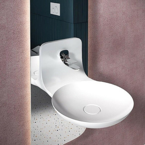 Смеситель для раковины Creavit Foglia FG1401 Хром