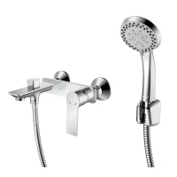 Смеситель для ванны Rossinka RS27 RS27-29 цвет Хром