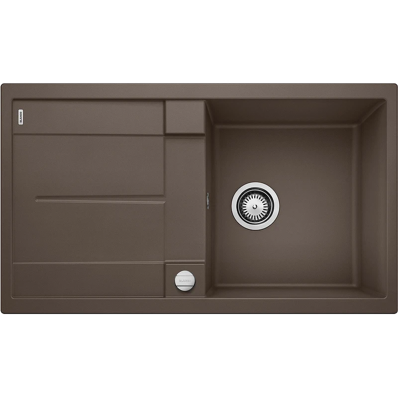 Кухонная мойка Blanco Metra 5 S 515041 Кофе искусственный камень (литьевой мрамор) встраиваемый