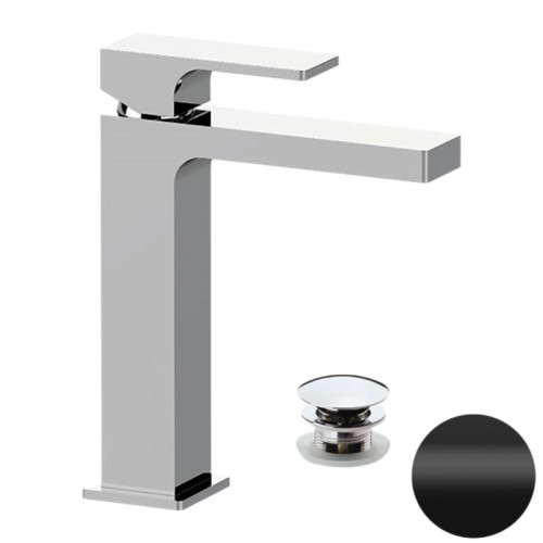 Смеситель для раковины Remer Absolute AU10ACCNO цвет Черный матовый