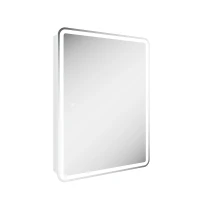 Зеркальный шкаф Sancos Diva 60 DIV600 с подсветкой цвет Белый