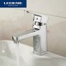 Смеситель для раковины Ledeme H30 1030L Хром латунь