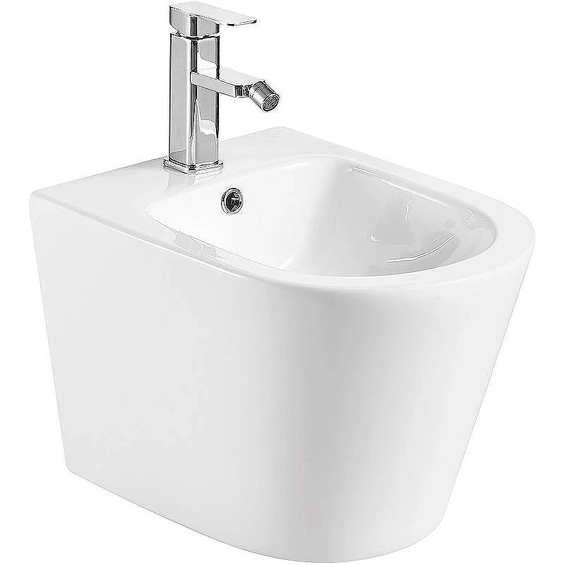 Биде AQUAme AQM2101 подвесное Белое глянцевое