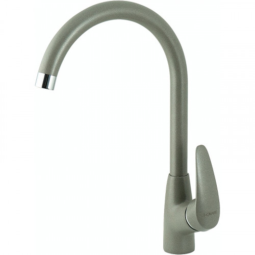 Смеситель для кухни Lemark Linara LM0405PGS Серый шелк латунь